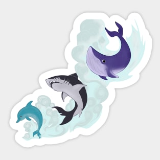 The Nature World Sea Animals Sticker